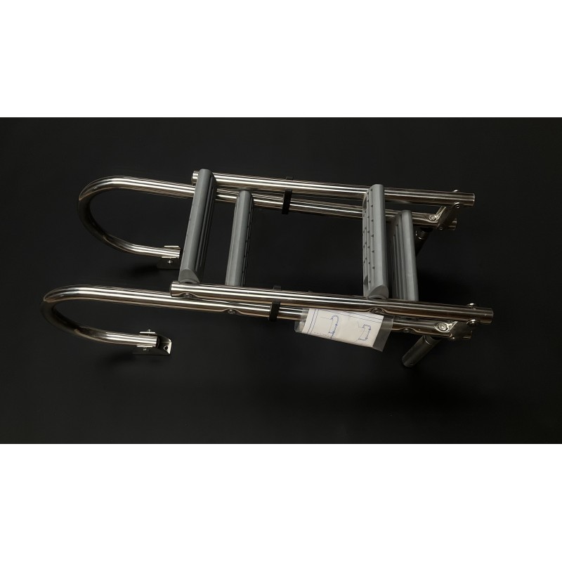 échelle de bain 2+2 marche étroite