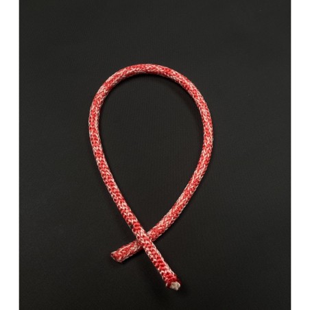 drisse diam 5mm blanc/rouge x 200m