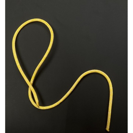 drisse diam 4mm blanc/jaune x 200m